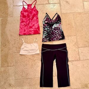 Lucy Activewear Bundle Sz S (Set of 4)